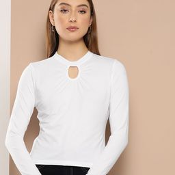 Chemistry High Neck Cut Outs T-shirt-picture-46