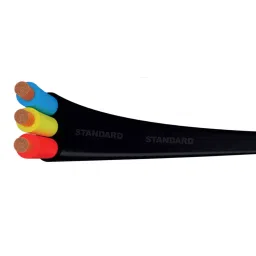 Standard by Havells WSPNDSKG 4 Sq.mm 3 Core Flat Submersible PVC Cables Black (100 m)-image-86