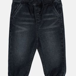 MINI KLUB Cotton Denim Mild Washed Jeans - Navy Blue-image-95