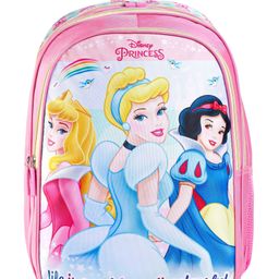 Disney Princess Single Compartment School Backpack Pink- Height 16 Inches-image-40