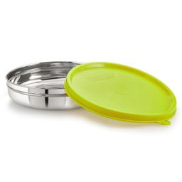 Steel Lock Flex Stainless Steel Container/Dabba with Lid Airtight for Food Storage, Easy to Carry, Leak Proof and Stackable (SL-41/550 ml) Green. image 2