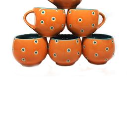 laghima jadon Multicoloured Printed Ceramic Glossy Cups Set of Cups and Mugs-10