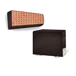 The Furnishing Tree Split AC Cover Set of Indoor and Outdoor Unit Used for 1 Ton Amazon Basics AB20-image-75