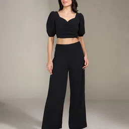20Dresses Women Black Solid Two-Piece-picture-54