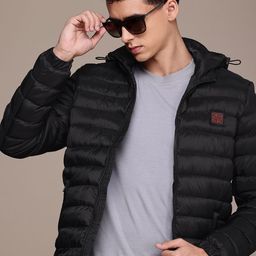 French Connection Long Sleeves Hooded Puffer Jacket-image-12