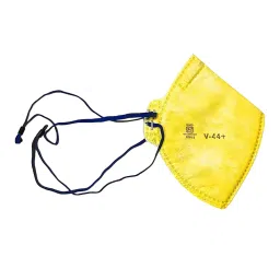 BRALA Non Woven Yellow Nose Face Mask Pharmaceutical Polluation with Melt Blown Fabric Layer (Pack of 100 Pair)-image-9