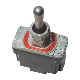 C&K COMPONENTS Toggle Switch, Spdt, 25A, 24Vdc, Panel, PT108SSQ-48