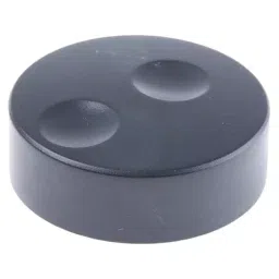 RS PRO 38.6 mm Black Potentiometer Knob for 6 mm Shaft Splined, 7777299-picture-42
