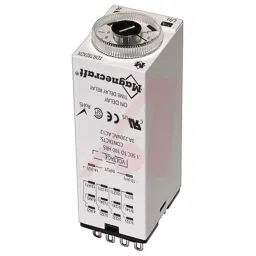 Schneider Electric 24 V DC DPDT 5 A DIN Rail Mount Timer Relay, TDR782XBXA-24D-4
