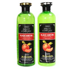 Adbeni Set Of 2 Fruit Vinegar Black Gel Hair Color- 250 ml Each-6
