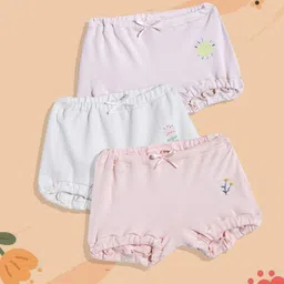mothercare Girls Pack of 3 Printed Shorts-image-76