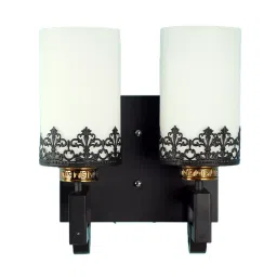 ELIANTE S-194-2W Black Wood Wall Light Without Bulb-image-95