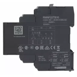 Schneider Electric Harmony Control Series 3 Phase DPDT 99x22.5x90 mm DIN Rail Mount Frequency, Phase & Voltage Monitoring Relay, RMNF22TB30 image 4