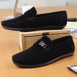Mast & Harbour Men Velvet Mojaris-picture-24