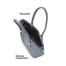 Metro Oversized Structured Shoulder Bag with Cut Work image 4