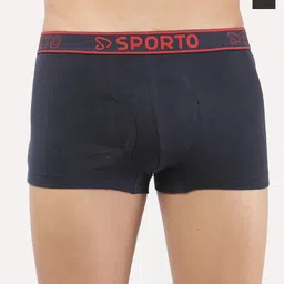 Sporto by Macho Pack Of 2 Combed Cotton Trunks-picture-48