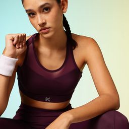 HRX by Hrithik Roshan Lightly Padded Rapid-Dry Running Bra-17