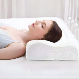 Cervical Contour Memory Foam Orthopaedic Pilllow for Side, Stomach Sleepers & Anti-Snoring Relief-29