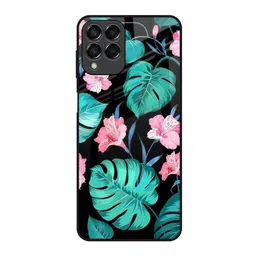QRIOH Floral Printed Silicone Samsung Galaxy M53 5G Back Case-picture-31