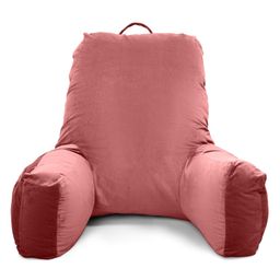 Kwality Dreams Reading Pillow, Bed Rest Pillow with Support Arms, Perfect Back Support, King Size - Rose Gold-11