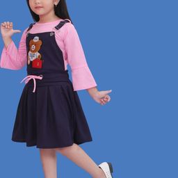 HSS TRENDS Kids-Unisex Pink Cotton Blend Clothing Set-image-66