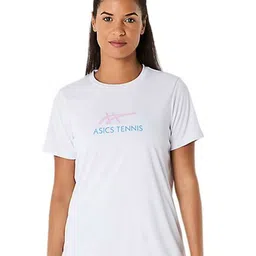 ASICS Court Tennis Graphic Printed Short Sleeve T-Shirt-image-51
