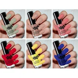 VOLO Set Of 6 Shine Nail Polish- 5ml Each- VT-010-image-88
