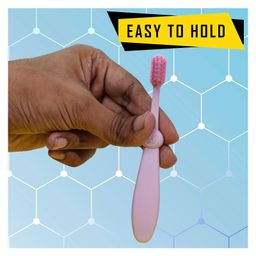 Koochie Koo Manual Toothbrush for Kids Pack of 3 - Multicolor image 4