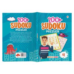 maple press Sudoku Puzzles Brain Activity Book 200+ Activities Book - English image 4
