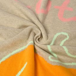 Mi Arcus Mini Me Pumpkin Print Blanket- Multicolor image 5