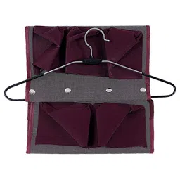 Kuber Industries Maroon Set of 1 Regular Fashion Organisers image 3