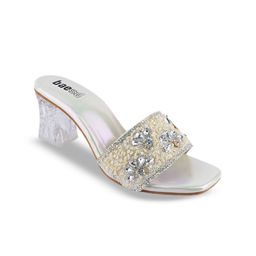 BAESD Embellished Party Block Sandals-53