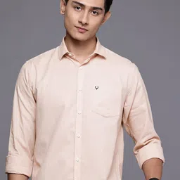 Allen Solly Sport Fit Textured Pure Cotton Casual Shirt-image-97