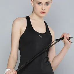 Puma Flawless Built-In Dry Cell Tank Sustainable Top With Cross-Back Detail-image-61