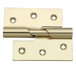 Screw Tight S171001EB-2 76.2 mm (3 Inch) Iron LH & RH Brass Plated Butt Hinge (Pack of 2)-image-48