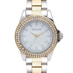 Omax Women Mother of Pearl Stone-Studded Dial Watch LS288-image-10