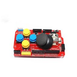 JoyStick Shield Module Joystick Shield Gamepad Analog Keyboard and Mouse Function for Arduino FR4 Wireless Bluetooth DIY Shield V1 Expansion Board Red For DIY Projects Simulated Keyboard Mouse RF Transceiver Module - RS340JoyStick Shield Module Joystick Shield Gamepad Analog Keyboard and Mouse Function for Arduino FR4 Wireless Bluetooth DIY Shield V1 Expansion Board Red For DIY Projects Simulated Keyboard Mouse RF Transceiver Module - RS340 image 4