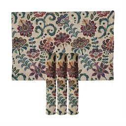 prakartik Floral Print Multi Print Table Placement image 2