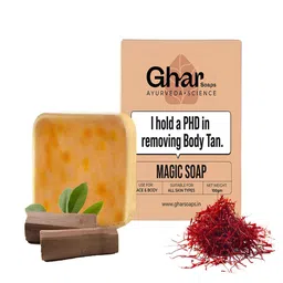 GHAR SOAPS DeTan And Brightening Soap With Saffron - 100 g-27