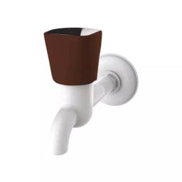 SUPREME Crown Series Bib Tap Quarter Turn Plastic, Brown-48