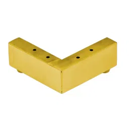 Harrison 02 Series 3 inch (7.62 cm) Brass+Antique Finish L Shape Sofa Leg, 12-picture-26