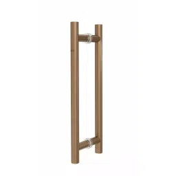 AIDO XL-C H-Type Pull Handle Rose Gold PVD Finish 25 mm Dia 450 mm Length, XL-C 3077-picture-40