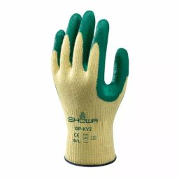 Showa GP-KV2R Yellow Kevlar Cut Resistant Work Gloves Size 10 Nitrile Coating, SHO3804-image-19