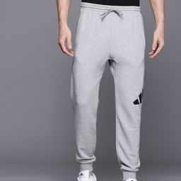 Adidas Men Brand Logo Printed Joggers-18