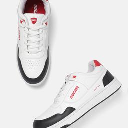 Ducati Men Everyday Sneakers With Perforated Detail-picture-47
