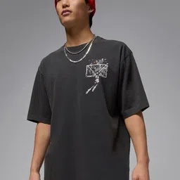 Nike Jordan Brooklyn Men's Graphic Printed Oversized T-Shirt-image-99