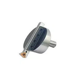 A.D INTERNATIONAL Fly Cutter 2 inch (50 mm) Head Dia. 3/4 inch (19 mm) Straight Shank with Replaceable Carbide Insert Bit Indexable Tool for Milling and Lathe Machine, U9-244X-BRM7-47