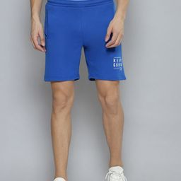 Alcis Men Blue Slim Fit Training or Gym Sports Shorts-image-99
