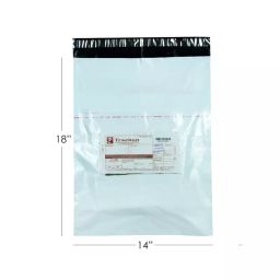 Jflexy (14X18+2 inch) 51 Micron With Pod Plain Packaging Courier Bag Pack of 1000-image-57