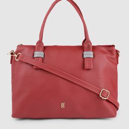 Baggit Red Solid Shoulder Bag image 1